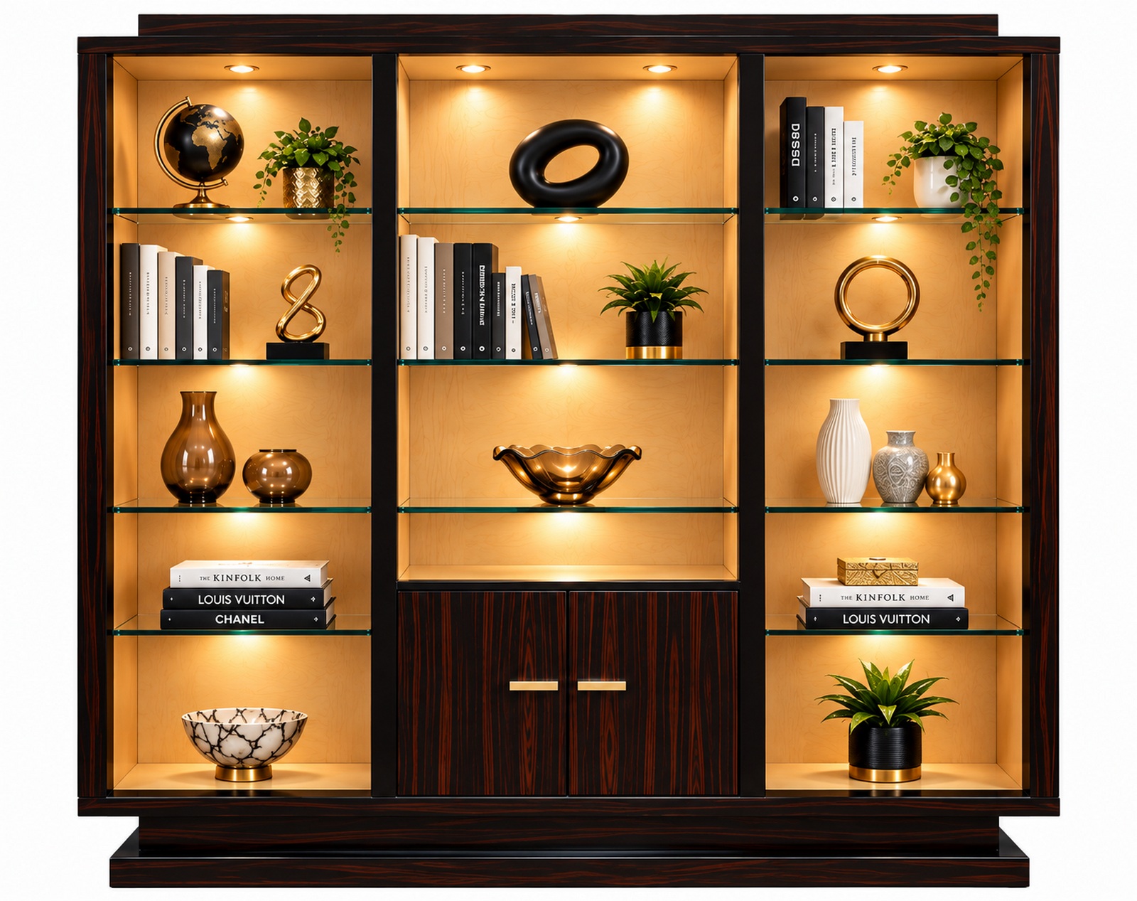 Hifigeny Art Déco Bibliothèque art déco de luxe